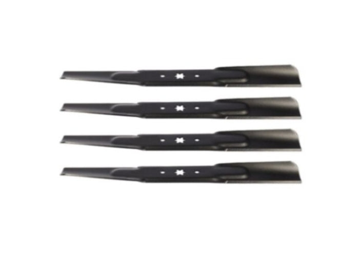 Troy-Bilt Bronco 46X Lawn Tractor Mower Blades Set of 4. Replaces Troy-Bilt Part Numbers 942-04244A, 942-04290, 942-04290A