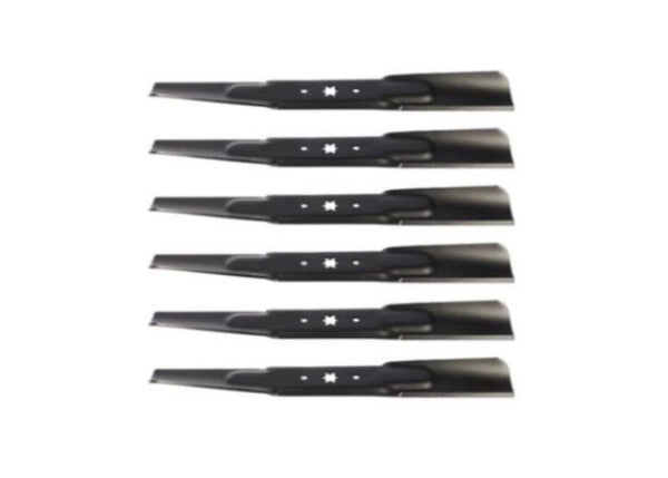 Set of 6 Toro LX420 LX423 LX425 LX426 LX427 42 Lawn Mower Blades MowerDeckPartsPlus