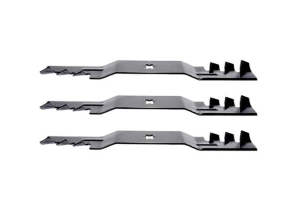 Cub Cadet RZT S 54 Zero Turn Gator Style Mulching Blades Set of 3 MowerDeckPartsPlus