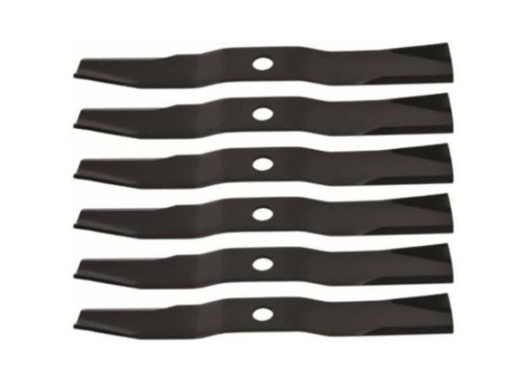 Set of 6 Kubota ZD18 ZD21 60 Replacement Zero Turn Lawn Mower Blades MowerDeckPartsPlus