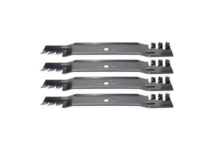 Yard Machines 17.5/42 42" Gator Style Mulching Lawn Mower Blades Set of 4. Replaces 942-04308, 942-04308X, 942-04312, 942-04312X
