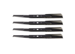 Troy-Bilt Super Bronco XP 46B Lawn Tractor Mower Blades Set of 4. Replaces Troy-Bilt Part Nos. 942-04244A, 942-04290, 942-04290A