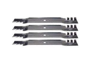 Troy-Bilt Super Bronco 46 XP 46" Gator Style Mulching Lawn Mower Blades Set of 4. Replaces Part Nos. 942-04290X, 942-04290 X
