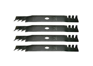 Cub Cadet XT2 LX 46" Lawn Tractor Replacement S Shape Gator Style Mulching Lawn Mower Blades 742P05510X, 742P05510-X Set of 4
