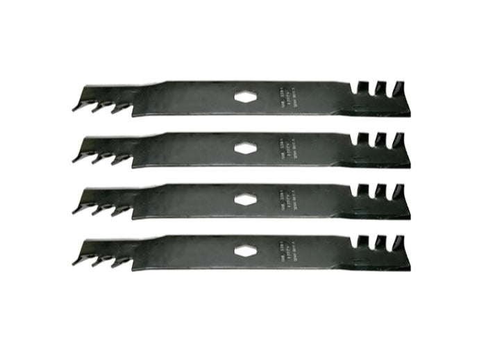 Craftsman T2400 46" Gator Style Mulch Blades Replaces S Shape Set of 4 ...
