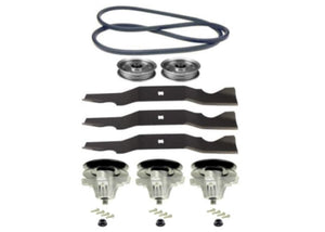Cub Cadet LTX1050, LTX 1050 Mower Deck Rebuild Parts Kit 2009-13 Models Only. Includes 918-05016, 942-04053C, 756-04129B, 954-04240
