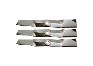 John Deere X390 X394 48" Lawn Tractor Mower Blades M127500, M145476, UC22009 Set of 3