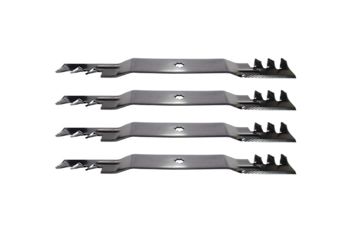 John Deere E100, E110 42" Gator Style Mulching Blades GY20850, GX22151, UC21583 Set of 3