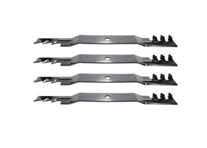 John Deere LA110, LA115 42" Gator Style Mulching Blades GY20850, GX22151, UC21583 Set of 3