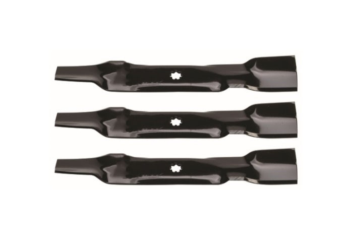 John Deere S140 S160 S170 48" Lawn Tractor Mower Blades AM141035, GX21784, GY20852 Set of 3