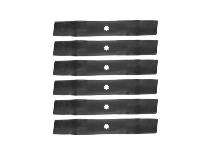 Set of 6 John Deere E140 E150 E160 E170 48" Lawn Tractor Mower Blades