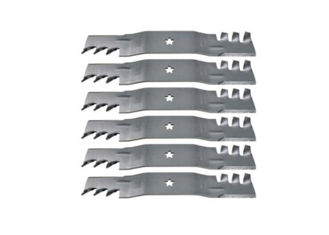 Set of 6 Sears Craftsman DYS4500 YT4500 54" Gator Mulching Blades