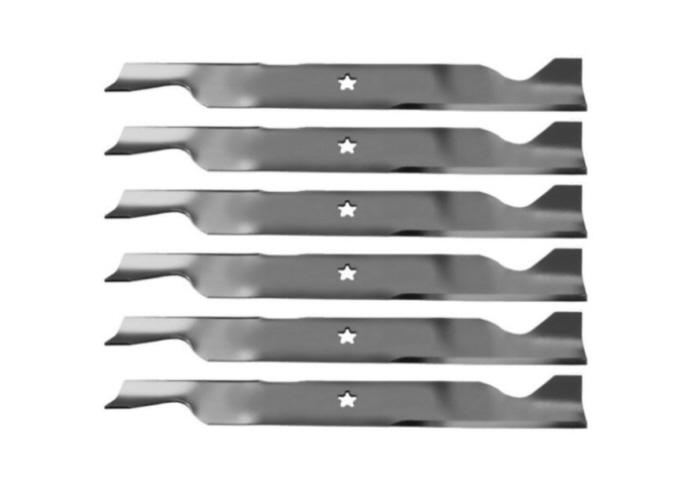 Set of 6 Husqvarna YTH18K46 YTH20V46 46" Lawn Tractor Mower Blades