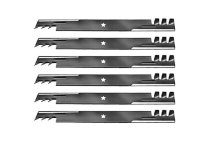 Set of 6 Husqvarna YTH20K46 YTH21K46 46" Gator Mulching Mower Blades