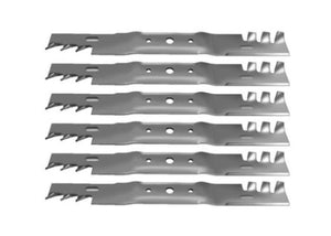 Set of 6 Scotts L17.542 L1742 42" Gator Mulching Mower Blades