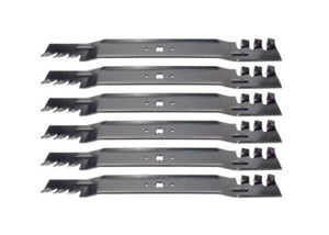 Set of 6 Cub Cadet LTX1046M 46" Gator Mulching Lawn Mower Blades