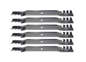 Set of 6 Sears Craftsman LT2000 46" Gator Mulching Mower Blades