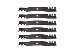 Set of 6 John Deere X475 X540 X720 54" Gator Mulching Mower Blades