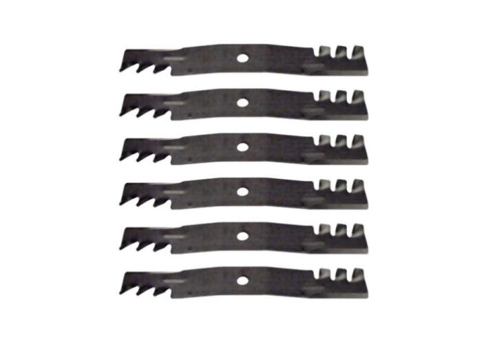 Set of 6 John Deere 1023E 1025R 1026R CUT 54" Gator Mulching Blades