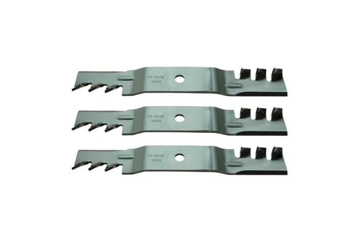 Cub Cadet Z-Force L 48 inch Zero-Turn Gator Style Mulching Blades 02005017-X, 942-04417-X Set of 3