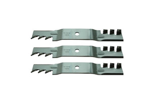 Craftsman Z8200 48 inch Zero-Turn Gator Style Mulching Mower Blades 02005017-X, 942-04417-X Set of 3