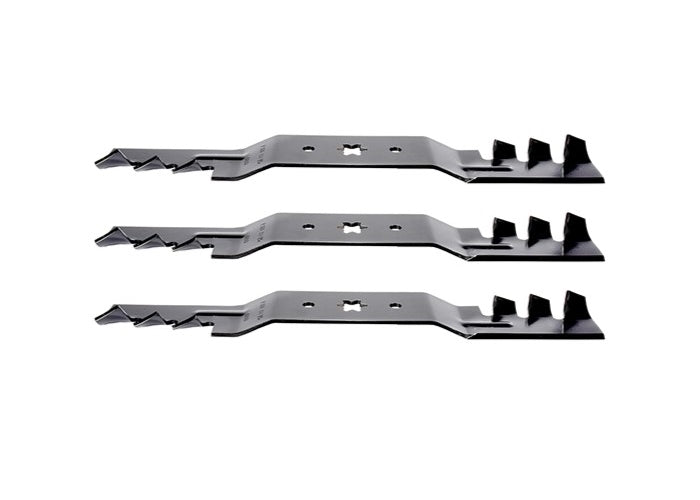 Cub Cadet RZT LX 50 Zero Turn Gator Style Mulching Blades Set of 3 MowerDeckPartsPlus