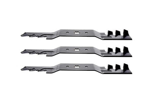 Troy-Bilt Super Bronco 50 inch Gator Style Mulching Lawn Mower Blades Set of 3