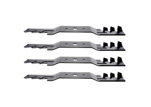 Murray M 155 34 inch Zero-Turn Gator Style Mulching Lawn Mower Blades Set of 4