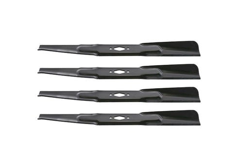 Image of Cub Cadet ULTIMA ZTS1 42 Zero-Turn 42" Replacement S Shape Lawn Mower Blades 742P05177, 742P05177-L Set of 4