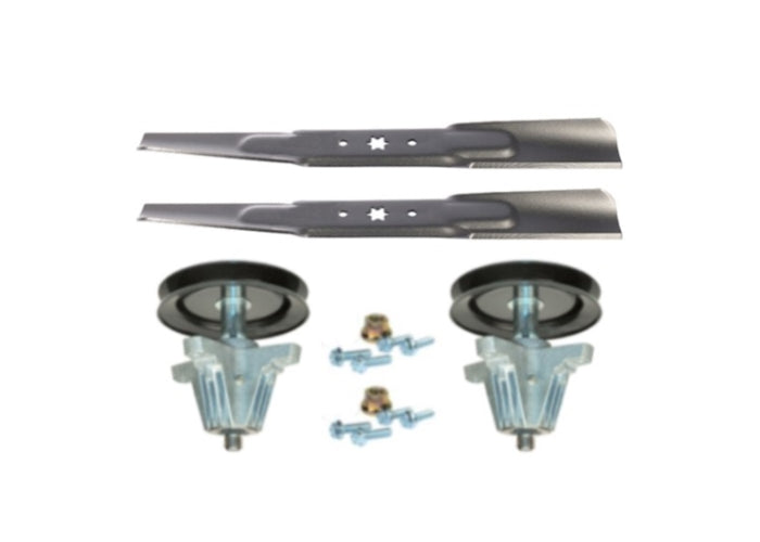 Craftsman T2200 42 Mower Deck Spindle Blade Kit Replaces S Center MowerDeckPartsPlus
