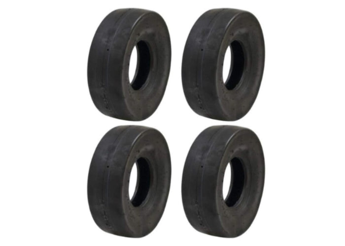 4.10 x 3.50 - 5 Slicks Go-Cart Go-Kart Bar Stool Racer Set of 4