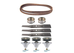 Cub Cadet XT1 ST54 ST 54 KH FAB 54" Enduro Lawn Tractor Mower Deck Parts Rebuild Kit Fits Models with Fabricated Decks