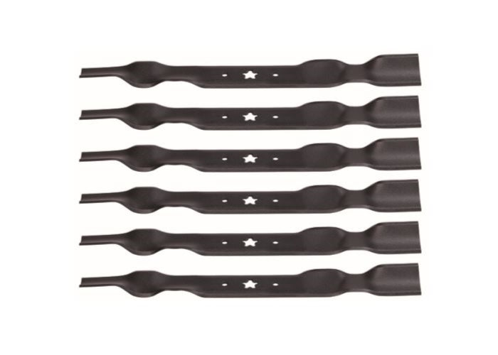 Sears Craftsman DYT4000 DYT 4000 42" Mulching Mower Blades Set of 6 134149, 138498, 138971, 139775, 422719