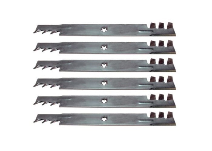 Husqvarna YTH20F42T YTH 20 F 42 T 42 Gator Mulching Blades Set of 6 MowerDeckPartsPlus
