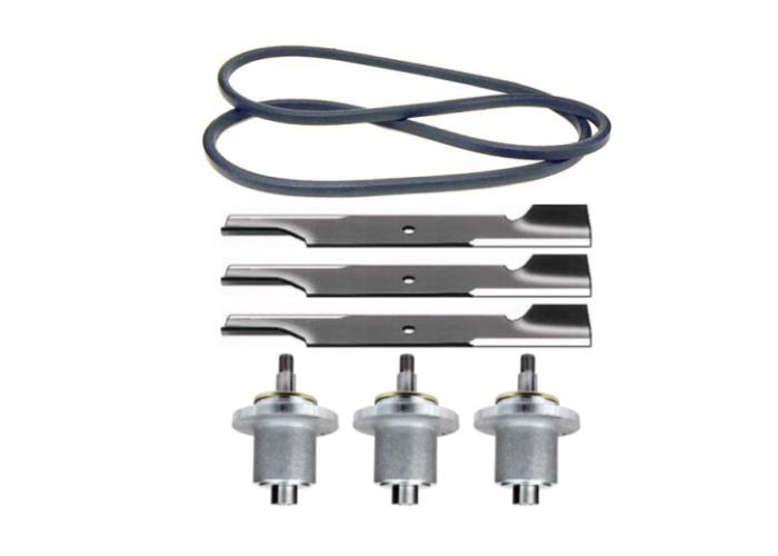 Scag Freedom Z 48-inch Mower Deck Spindles Blades Belt Parts Kit
